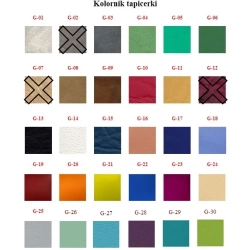 Kolory tapicerki