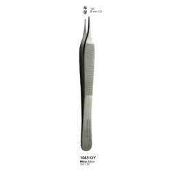 Pęseta Micro Adson 1x2 ząbki / 1045-OY Medesy